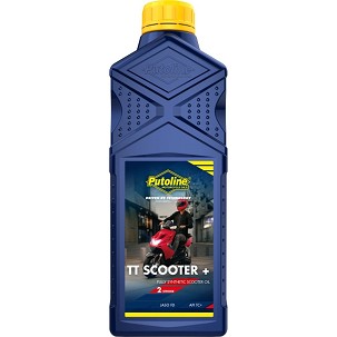 PUTOLINE 2T ULJE ZA MIESZANKI 100% SINTETIKA TT SCOOTER + 1L (AKC)