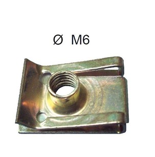 OXA FACTORY NAVRTKA ZATRZASKOWA (WSUWKA SA NAVOJEM M6) M6 ZA NOSAČA IZDUVNOG SISTEMA (0040916-E0706)