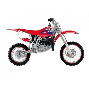 BLACKBIRD KOMPLET NALEPNICA (FOLIJA) HONDA CR 80 '96-'02 DREAM 5 BOJA CRVENA