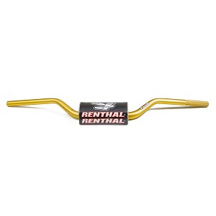 RENTHAL VOLAN 1,1/8 CALA (28,6MM) MX FATBAR HANDLEBAR RC VISOKA GOLD BOJA ZLATNA SA SUNĐEROM