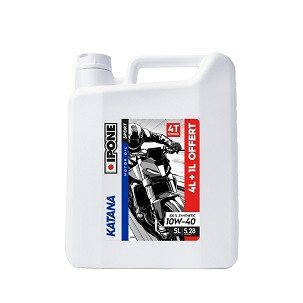 IPONE KATANA 10U40 ULJE MOTORNO 100 % SINTETIKA 5L (ESTER MA2) PROMOCIJA 4+1 (AKC) (4)ZAMENJUJE 800470