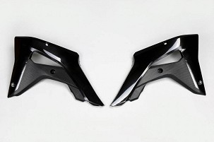 UFO ŠTITNICI HLADNJAKA HONDA CRF 250R '18-'21, CRF 450R '17-'20 BOJA CRNA - RASPRODAJA