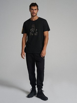 DIVERSE PROMOCIJA EXTREME TEAM - DAKAR RALLY MAJICA (T-SHIRT) DKR VIP CR 2 BOJA CRNA VELIČINA M