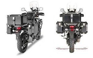 KAPPA NOSAČ KOFERE BOČNE MONOKEY CAM SIDE SUZUKI DL 1000 V-Strom '14-'19, - POD KOFERE KFR K'FORCE I KVG K'VOYAGER ALU