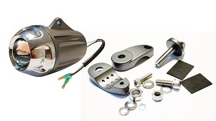 BRONCO REFLEKTOR HALOGENOWY SA MONTAŽOM NA PREČNIK 20-35 MM