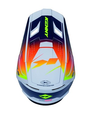 KENNY RACING REZERVNI DELOVI ŠILT ZA KACIGU PERFORMANCE ERT GRAPHIC NAVY ORANGE RACING SPE VELIČINA L-XXL