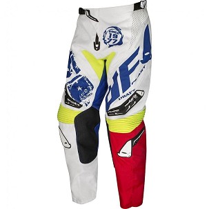 UFO PANTALONE DRAFT BOJA BELA/PLAVA/CRVENA/ŽUTA FLUO VELIČINA XXL / EU56 / US38
