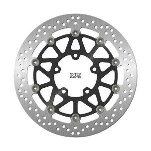 NG DISK KOČIONI PREDNJI KAWASAKI ZX-6R 636 '16-20 (310X80X5MM) (5X10,5MM) PLUTAJUĆI (SREDINA ALUMINIJUMSKA)