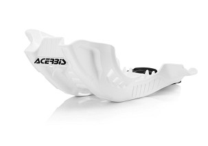 ACERBIS ZAŠTITA PLOČA ISPOD MOTORA GAS GAS EX 250 F 21-23, EX 350 F 21-23, MC 250 F 21-23, MC 350 F 22-23 CRNA BELA BOJA