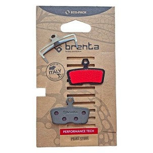 BRENTA BIKE PLOČICE KOČIONE BICIKLISTIČKE ORGANIC MTB / SZOSA POLUMETALNE ZA AVID CODE (2011-2014) CODE R, SRAM CODE RSC / R (2017), GUIDE RE BR123