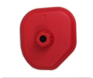 RACETECH (RTECH) POKLOPAC FILTRA VAZDUHA (ZA PRANJA MOTOCIKLA) SUZUKI RMZ 250 '19, RMZ 450 '18-'19 BOJA CRVENA ŽUTA