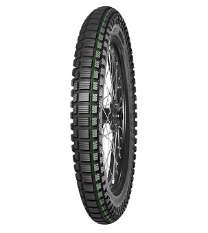 MITAS guma 3.75-19 SPEEDWAY SOFT 61P TT NHS (zelena traka) nazad DOT 2025 (DOT:XVDP) (zamena:70000343)