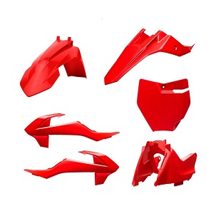 POLISPORT KOMPLET PLASTIKE GAS GAS MC 65 '21-'23 SET SADRŽI ŠTITNIK FILTRA VAZDUHA (AIRBOX) BOJA CRVENA