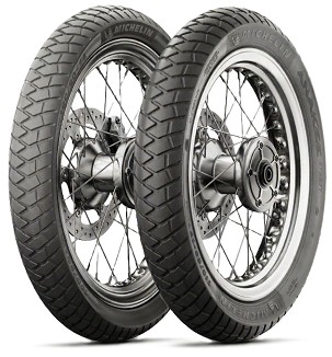 MICHELIN guma 2.75-17 ANAKEE STREET 47P TT REINF napred/nazad DOT 02/2026