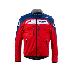 KENNY RACING JAKNA ADVENTURE/ENDURO MODEL SOFTSHELL RED BOJA CRVENA/PLAVA/BELA VELIČINA XL