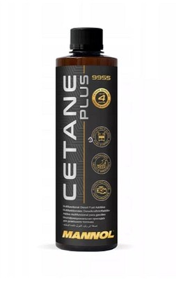 MANNOL DIESEL CETAN PLUS 450ML (ADITIV ZA ULJA POGONSKOG - EFEKTYWNIEJSZE SPALANIE) (9955) (24) (PROMOCIJA)