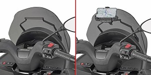 KAPPA POPREČNA ŠIPKA ZA MONTAŽU TOREB I NOSAČA GPS / SMARTPHONE PIAGGIO MP3 310 '25-,