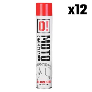 OMOTO SET 12 KOMAD SPRAY SREDSTVO ZA ČIŠĆENJE ZA PRANJA LANCA 750ML O! CHAIN CLEANER (O!MOTO) (OLE-007) (PAKET 12 KOMAD)