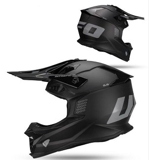 UFO 2026/01 KACIGA INTREPID CROSS BOJA CRNA/SIVA VELIČINA XL ( ECE 22R06 ) - KOLEKCJA 2026