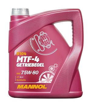 MANNOL MTF-4 GETRIEBEOEL 75U80 API GL4 - ULJE PRENOSNI SINTETIČKO 4L (75W-80)