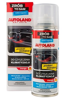 AUTOLAND SREDSTVO ZA ČIŠĆENJE KLIMATYZACJI MANGO 0,2L (12)