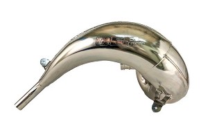DEP PIPES ARMOURED DIFUZOR/KOMORA/TUBA REZONANSOWA NIKLOWANA (FRONT EXHAUST PIPE NICKEL): SHERCO 250/300 FACTORY '18-. RACE '19- (OJAČAN 1,2 MM)
