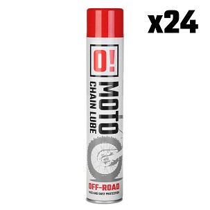 OMOTO SET 24 KOMADA SPRAY SMAR ZA LANCA 750ML OFF ROAD O! CHAIN LUBE (O!MOTO) (OLE-023) (PAKET 24 KOMADA)