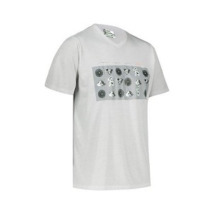 LEATT MAJICA BICIKLOWA (DEČJA) MTB GRAVITY 2.0 JUNIOR JERSEY STEEL BOJA BELA VELIČINA S (120-130 CM)