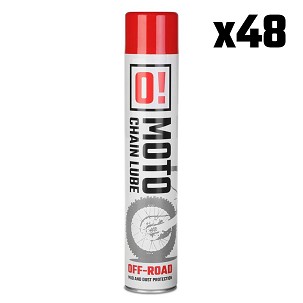 OMOTO SET 48 KOMAD SPRAY SMAR ZA LANCA 750ML OFF ROAD O! CHAIN LUBE (O!MOTO) (OLE-023) (PAKET 48 KOMAD)