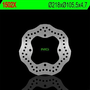 NG DISK KOČIONI ZADNJI POLARIS SPORTSMAN 400/450/500/570/700/800, RANGER 400/500/570/700/800/900 (218X105,5X4,7) (4X10,5MM) WAVE