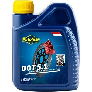 PUTOLINE TEČNOST KOČIONI DOT 5.1 BRAKE FLUID 500ML