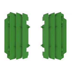 POLISPORT RASPRODAJA ŠTITNICI HLADNJAKA (KRATKI-KOMPLET ) KAWASAKI KX 250 '05-'07 BOJA ZELENA