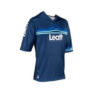 LEATT MAJICA BICIKLOWA MTB ENDURO 3.0 JERSEY DENIM BOJA TAMNOPLAVA VELIČINA M