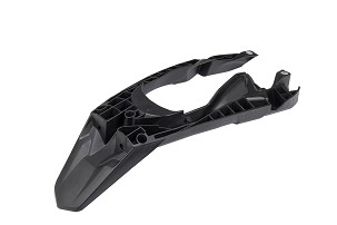 UFO 2026/06 PLOČA ZA REGISTARSKU TABLICU I BLATOBRAN KTM EXC / XC-W 125 / 150 / 250 / 300 '24-'26, EXCF 250 / 300 / 350 / 400 / 450 '24-'26, XC-W 450 '24-'26 CRNA BOJA