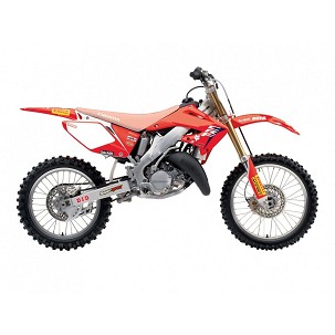 BLACKBIRD KOMPLET NALEPNICA (FOLIJA) HONDA CR 125R '00-'07, CR 250R '02-'07 REPLICA TEAM HRC 24