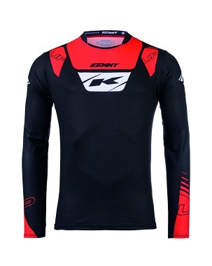 KENNY RACING MAJICA TRIAL UP BLACK RED BOJA CRNA/CRVENA VELIČINA XL