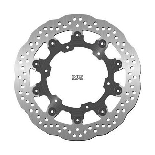 NG DISK KOČIONI PREDNJI YAMAHA XV1600 WILD STAR '99-04, XVZ1300 '99-01 (298X132X5MM) (6X10,5MM) WAVE PLUTAJUĆI