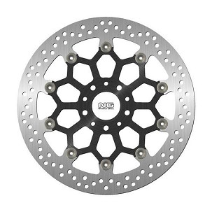NG DISK KOČIONI PREDNJI KTM DUKE 890 R ABS '20-'22 (320X52X5MM) (5 OTVORA) PLUTAJUĆI (SREDINA ALUMINIJUMSKA)