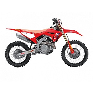 BLACKBIRD KOMPLET NALEPNICA (FOLIJA) HONDA CRF 250R '18-'21, CRF 450R '17-'21, CRF 450X '17-'24 HONDA REPLICA TEAM HRC 24