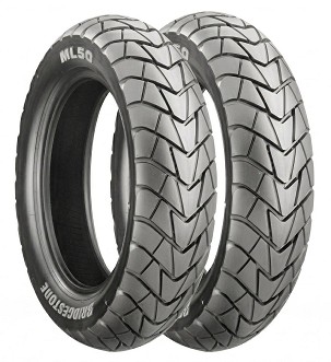 BRIDGESTONE GUMA 130/70-10 MOLAS ML50 52J TL ZADNJA DOT 08/2026