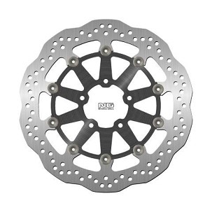 NG DISK KOČIONI PREDNJI SUZUKI GSX1400 '02-07, GSXR600/750 '96-03, GSXR1300 '99-07, TL1000 '97-03 (320X69X5MM) (5X10,5MM) WAVE PLUTAJUĆI (SREDINA ALUMINIJUMSKA)