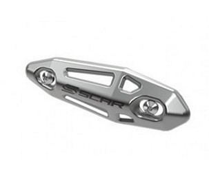 SCAR RACING ŠTITNIK KOLANKA IZDUVNOG 4T - NERĐAJUĆI ČELIK BOJA SREBRNA