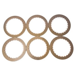 BRONCO PODLOŠKE DISKOVA ZA KVAČILO HONDA XR400R 97-05,TRX500 FOURTRAX 05-11, TRX420 07-11 (124,8X90,3X1,4X24T)-6X (6 KOM.) (PS041B)