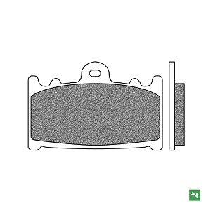 NEWFREN PLOČICE KOČIONE PREDNJI KH158 (TOURING SINTER)