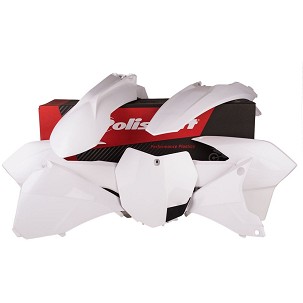 POLISPORT RASPRODAJA KOMPLET PLASTIKE KTM EXC/EXC-F '14-'16 BOJA BELA