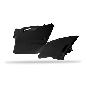 POLISPORT ZADNJE BOČNE PLASTIKE KAWASAKI KX 125/250 '94-98 BOJA CRNA