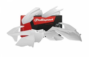 POLISPORT RASPRODAJA KOMPLET PLASTIKE KTM SX/SX-F '16-'18W SETU TABLICA PREDNJA (8664900002) BOJA BELA