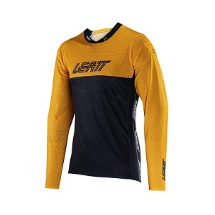 LEATT MAJICA BICIKLOWA MTB GRAVITY 4.0 JERSEY GOLD BOJA ZLATNA/CRNA VELIČINA L