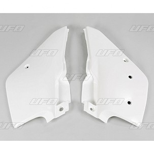 UFO ZADNJE BOČNE PLASTIKE KAWASAKI KDX 200 '95-'20 BOJA BELA
