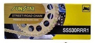 SUNSTAR LANAC POGONSKI 530RRR1-114G (530ZVMX2) ZA 1400 CCM (XW RING) (48,00KN) BOJA ZLATNA - ZAMENJUJE SS530RTG1-114G - MADE IN JAPAN - SPECIJALNA PONUDA